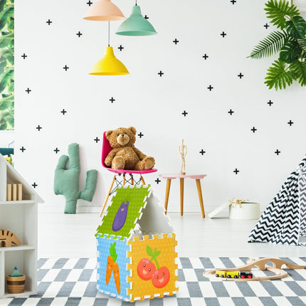 Tapis puzzle Fruits