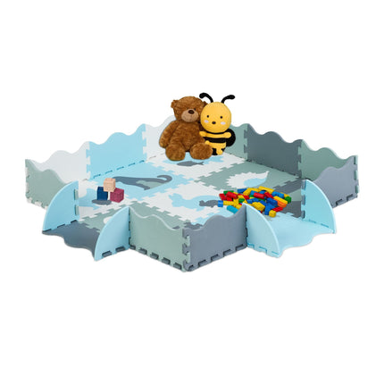 Tapis puzzle animaux