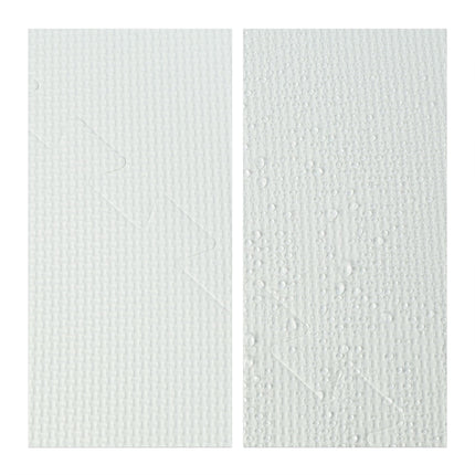 Tapis puzzle bleu-blanc