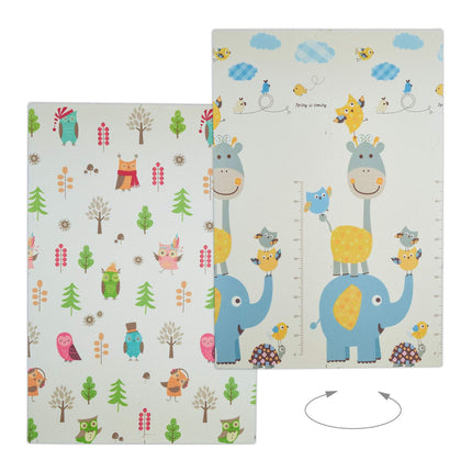 Puzzlematte Duo: Eule / Elefant