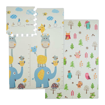 Puzzlematte Duo: Eule / Elefant