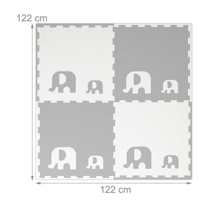 Puzzlematte Elefanten