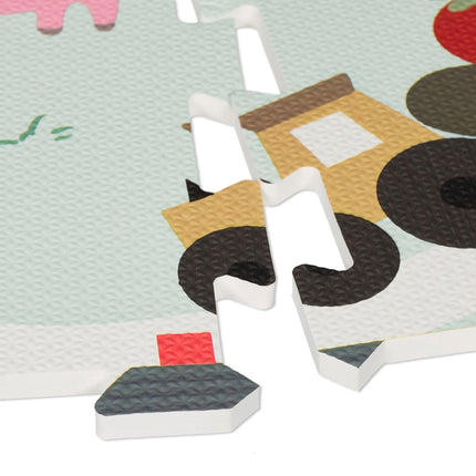 Puzzle mat farm