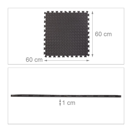 Tapis puzzle en caoutchouc mousse