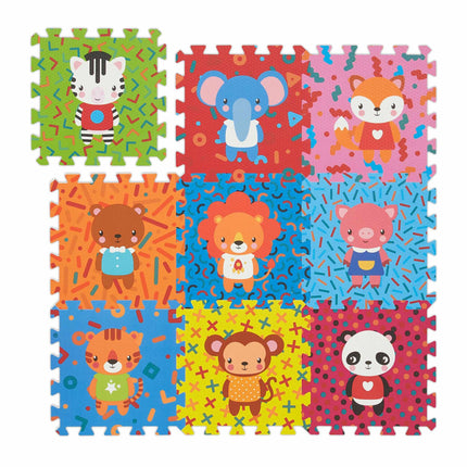 Tapis puzzle pour animaux