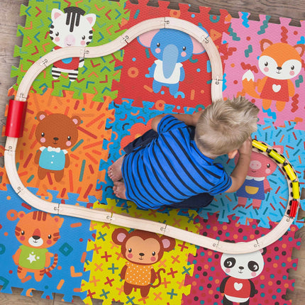 Tapis puzzle pour animaux