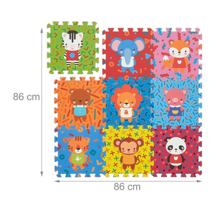 Tapis puzzle pour animaux