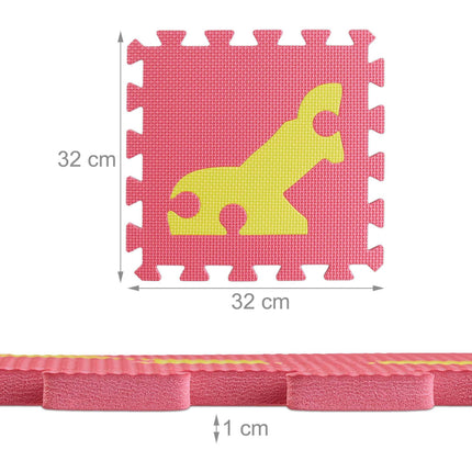 Pièces de robot pour tapis puzzle