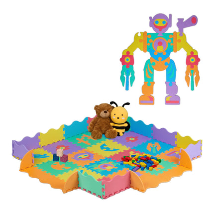 Pièces de robot pour tapis puzzle