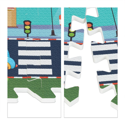 Pěnová podložka puzzle ulice