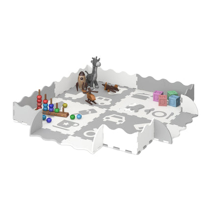 Tapis de puzzle avec symboles