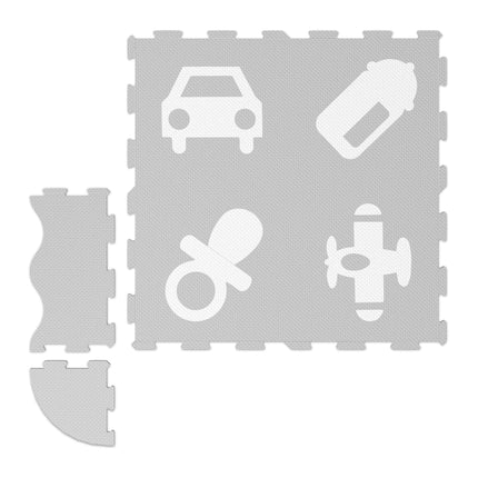 Tapis de puzzle avec symboles