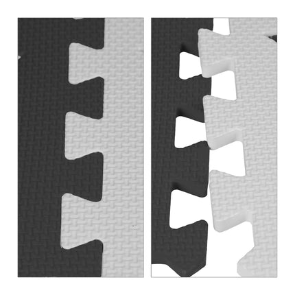 Puzzle mat with ABC and numbers