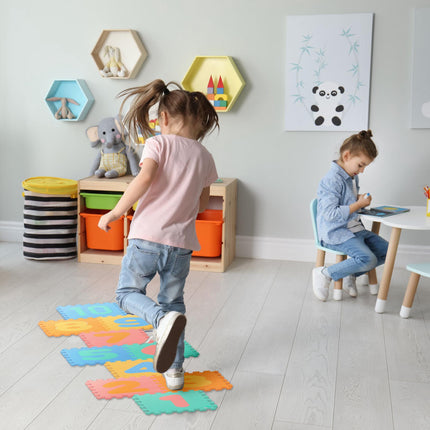 Tapis puzzle avec chiffres