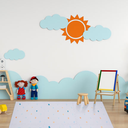 Puzzlematte mit Muster