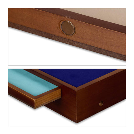 Puzzle table with 6 drawers