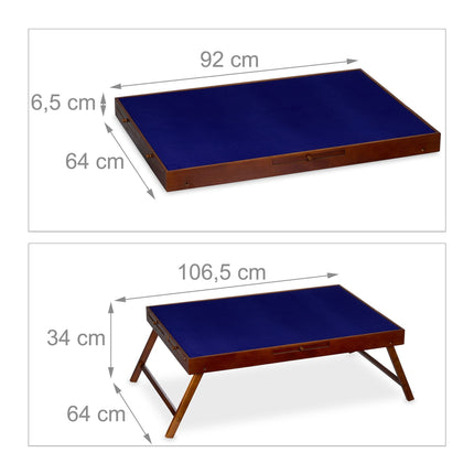 Puzzle table with 6 drawers