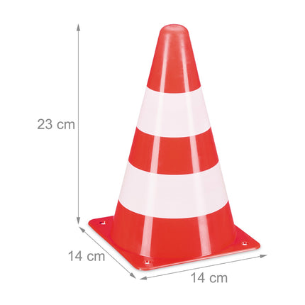 Pylone, 24 Stück, orange