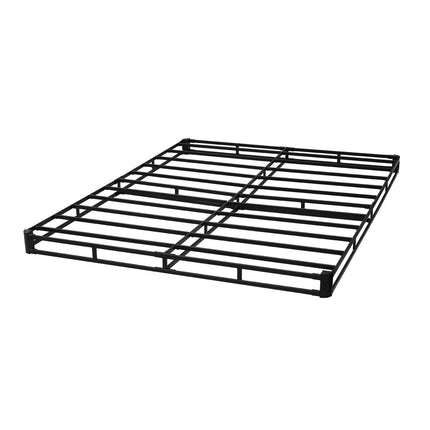 Queen Box Spring, 4-Inch Steel Frame, Washable Cover