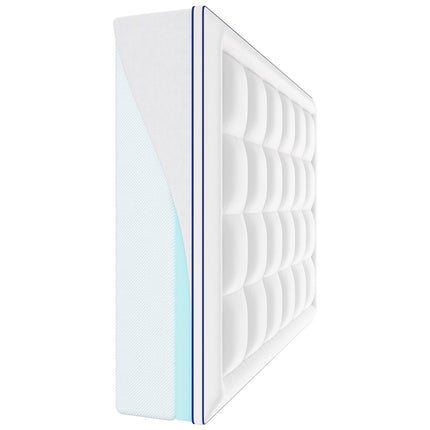 Queen Memory Foam Mattress Topper 3 in, 60 x 80 in, Cooling Gel