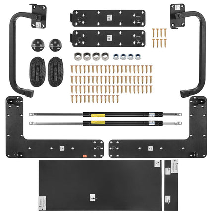 Queen Vertical Murphy Bed Hardware Kit, Gas Strut DIY