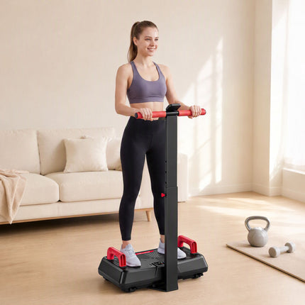 Quiet Vibration Plate with Adjustable Handles & Seat