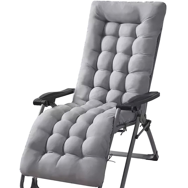 Steppauflage für Gartenliege grau 23490