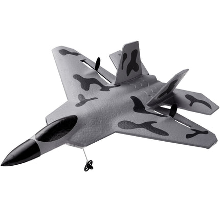 RC Airplane 2.4GHz 2-Channel, 6-Axis Gyro, 2 Batteries