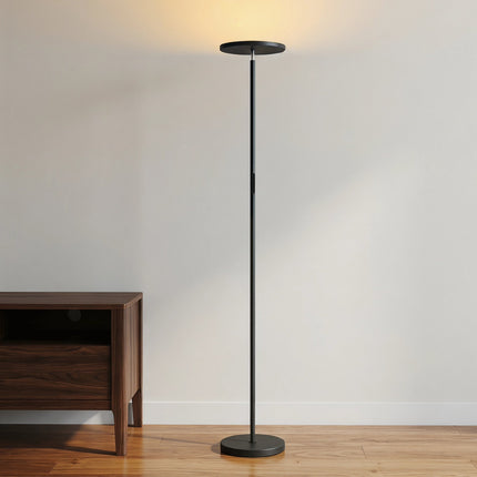 RGB Floor Lamp, Dimmable, Remote and Touch, Black