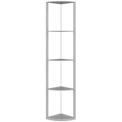 RGB LED Floor Lamp with Shelves, Dimmable, Remote Control