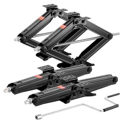 RV Scissor Jacks 5000 lb, 4-23.4 in, Set of 4