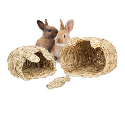Rabbit house Set of 2 with toys