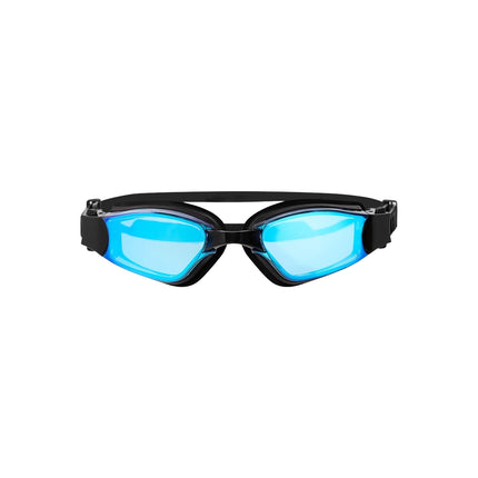 Rennschwimmbrille, Blau, Antibeschlag, UV-Schutz