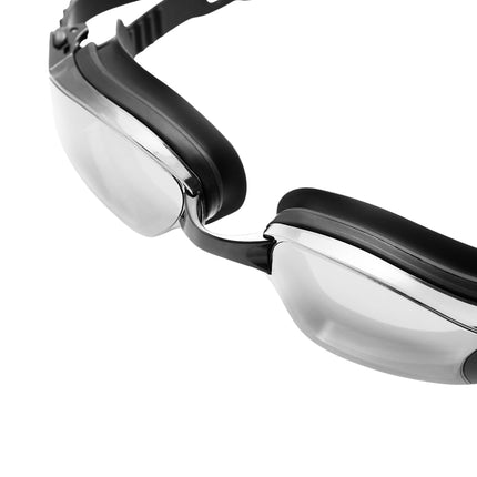 Racing Swimming Goggles, Gray, Anti-Fog, UV Protection