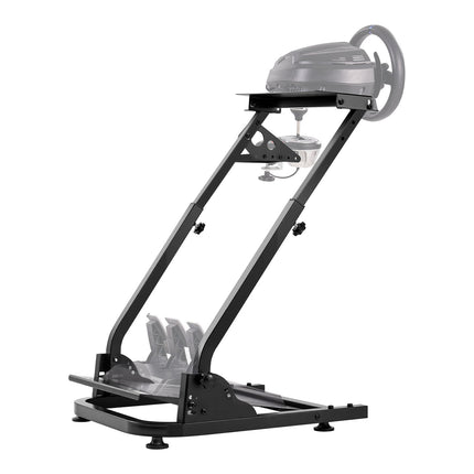Racing Wheel Stand, Folding Adjustable Height, Shifter Mount