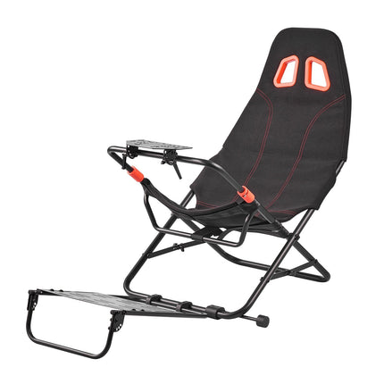 Racing Wheel Stand With Seat, Foldable, 330 lb