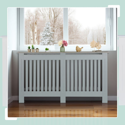 Heizkörperverkleidung mit Holzablage – Modernes Design