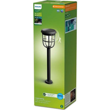 Radii zahradní lampa solární ultra účinná LED 250lm černá