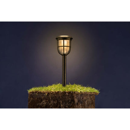 Radii zahradní lampa solární ultra účinná LED 250lm černá