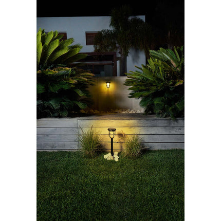 Radii zahradní lampa solární ultra účinná LED 250lm černá