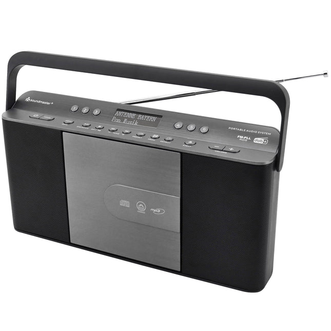 Radio Quick Select CD Portable RCD1870SW Schwarz/Silbergrau