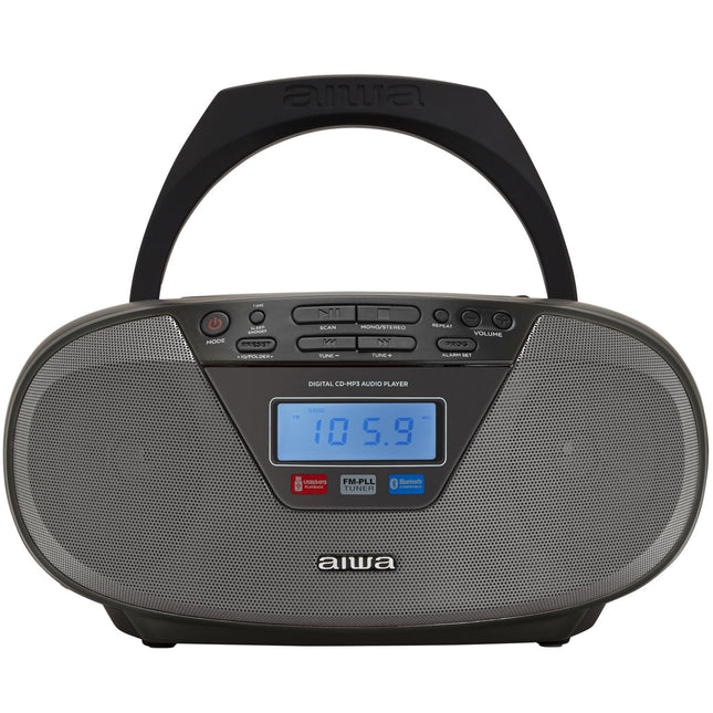 Radio mit CD-Player und Bluetooth Schwarz