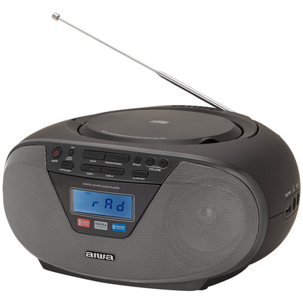 Radio avec lecteur CD et Bluetooth Noir