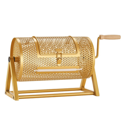 Raffle Ticket Spinner Drum, Holds 2500 Tickets, Gold
