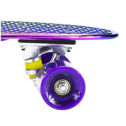 Rainbow Electrostyle Pennyboard – Durable Skateboard
