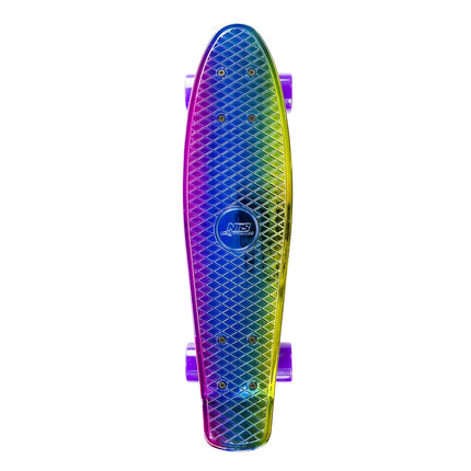 Rainbow Electrostyle Pennyboard – Durable Skateboard