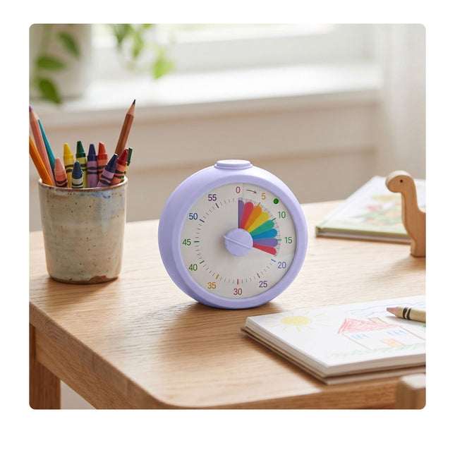 Regenbogen-Timer für Kinder und Erwachsene, 60-Minuten-Countdown