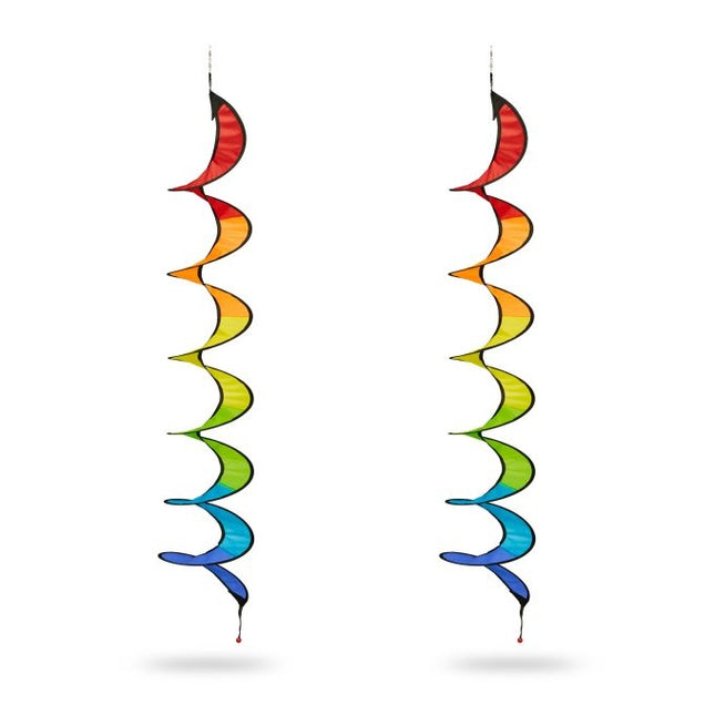Regenbogen-Windspiel 2er-Set