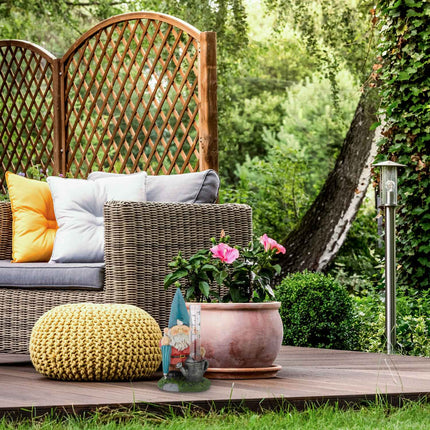 Nain de jardin pluviomètre
