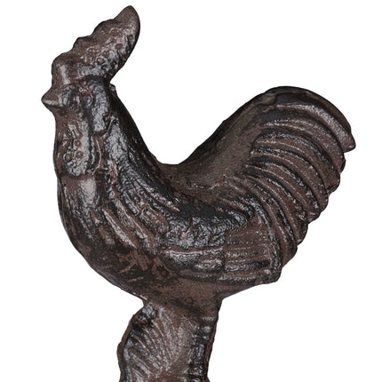Rain gauge rooster